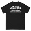 T-shirt Portugal noir - Pas peur, maman portugaise