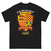 T-shirt Corrèze noir - Je ne suis pas parfait, mais je suis Corrézien