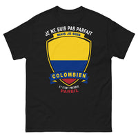 Thumbnail for T-shirt Colombien noir - Pas parfait, mais Colombien