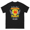 T-shirt Wallon noir - Belge de Naissance, Wallon par la Grâce de Dieu