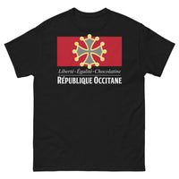 Thumbnail for T-shirt Occitanie noir - Liberté Égalité Chocolatine