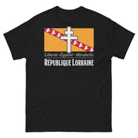 Thumbnail for T-shirt Lorraine noir - Liberté, Égalité, Mirabelle