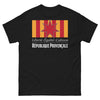 T-shirt Provence noir - Liberté, Égalité, Calisson humoristique