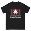 T-shirt République Toulonnaise noir - Liberté, Égalité, Chichi Frégi