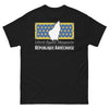 T-shirt Ardèche noir - Liberté, Égalité, Marquisette