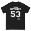 T-shirt Mayenne noir - Team Pommeau avec humour