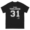 T-shirt Toulouse 31 Rugby noir - Apéro et passion
