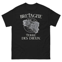 Thumbnail for T-shirt Bretagne noir - Terre des Dieux humoristique