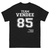 T-shirt Vendée noir - Mogette et Apéro, clin d'œil à la tradition