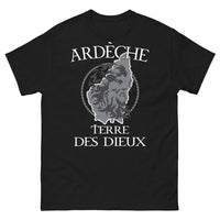 Thumbnail for T-shirt Ardèche noir - La Terre des Dieux