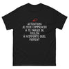 T-shirt Toulon noir - Commencer à Te Parler de Toulon à Tout Moment