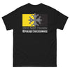 T-shirt Carcassonne noir - Liberté, Égalité, Chocolatine