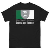 Thumbnail for T-shirt République Paloise noir - Liberté Égalité Chocolatine