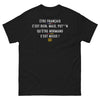 T-shirt Normandie noir - Être Normand, c'est mieux !