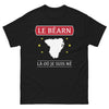 T-shirt Béarn noir - Le Béarn, là où je suis né