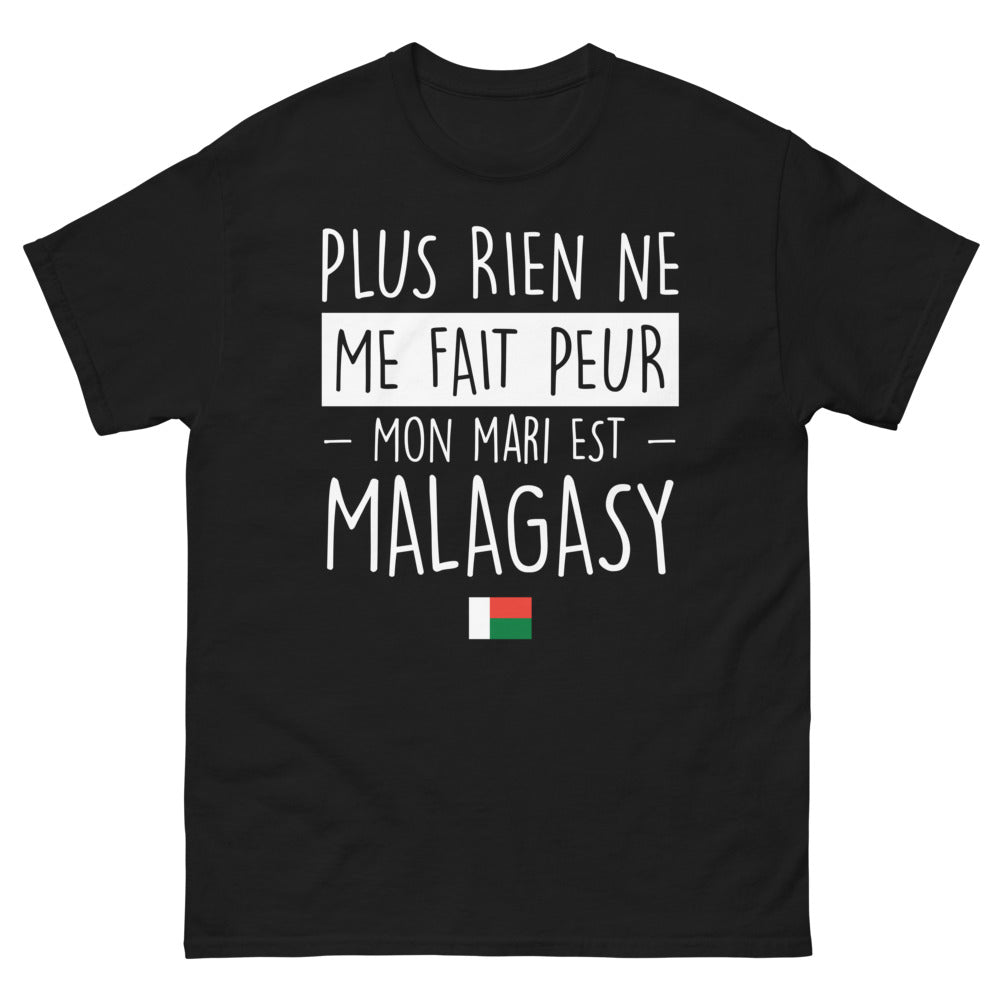 T-shirt Madagascar noir - Plus rien ne me fait peur