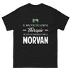 T-shirt Morvan noir - Je n'ai pas besoin de thérapie