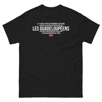 Thumbnail for T-shirt Guadeloupe noir - Il y a deux types de personnes