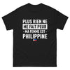 T-shirt Philippine noir - Plus rien ne me fait peur