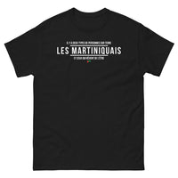 Thumbnail for T-shirt Martinique noir - Il y a deux types de personnes