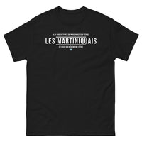 Thumbnail for T-shirt Martinique noir - Il y a deux types de personnes