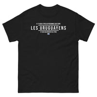 Thumbnail for T-shirt Uruguay noir - Deux types de personnes sur Terre