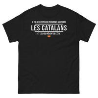 Thumbnail for T-shirt Catalans noir - Soyez fièrement Catalan