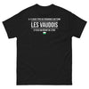 T-shirt Vaudois noir - Deux types de personnes sur Terre