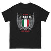 T-shirt Italie noir - Du sang italien coule dans mes veines