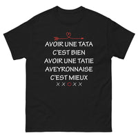 Thumbnail for T-shirt Aveyron noir - Au-delà de la Tata