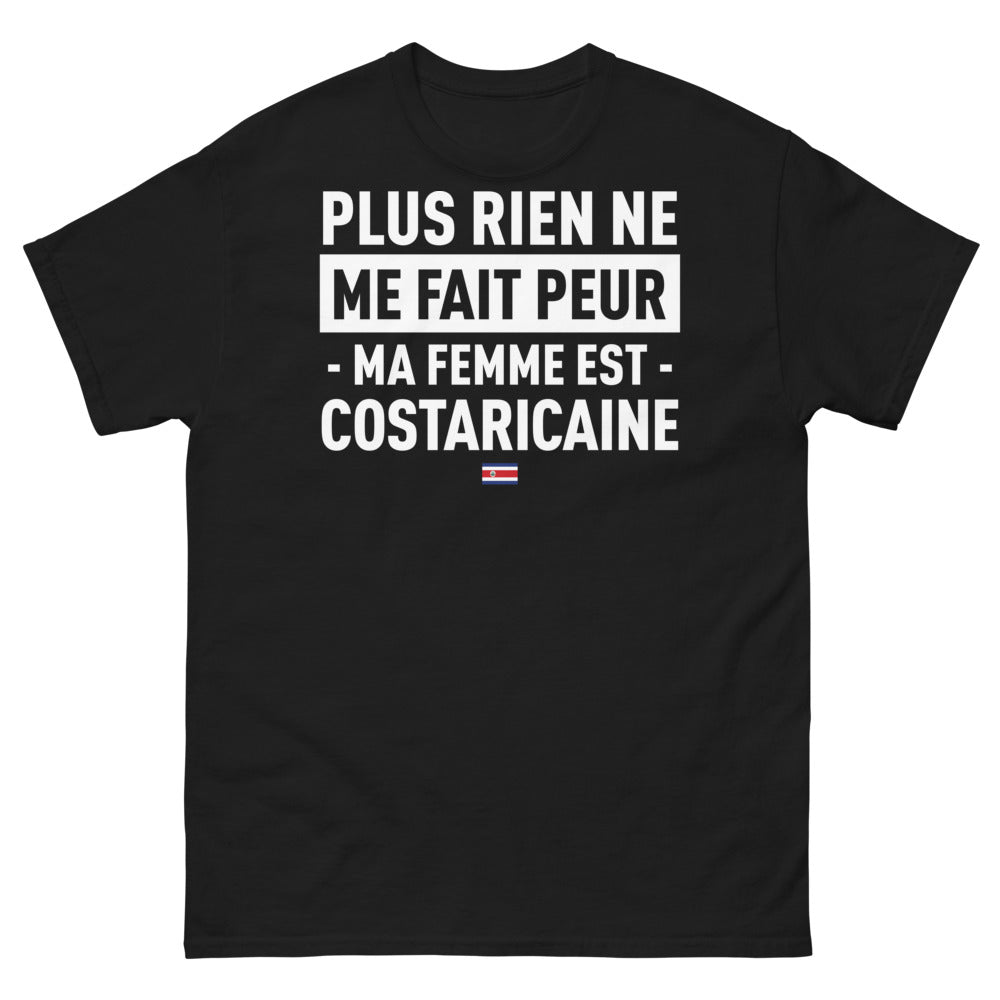 T-shirt Costa Rica noir - Plus rien ne me fait peur