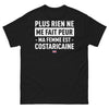 T-shirt Costa Rica noir - Plus rien ne me fait peur