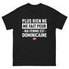 T-shirt République Dominicaine noir - Plus rien ne me fait peur