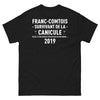 T-shirt Franc-Comtois noir - Survivant de la canicule avec style