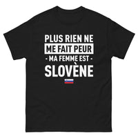 Thumbnail for T-shirt Slovène noir - Plus rien ne me fait peur