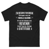 T-shirt Nouvelle-Calédonie noir - Besoin d'un break