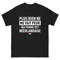 Thumbnail for T-shirt Néerlandais noir - Plus rien ne me fait peur