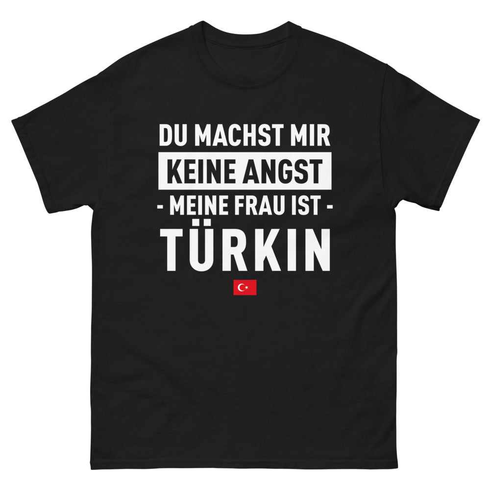 T-shirt Turquie noir - Du courage et de l'humour