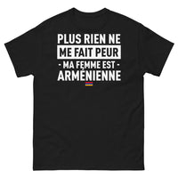 Thumbnail for T-shirt Arménien noir - Plus rien ne me fait peur