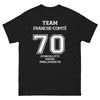 T-shirt Franche-Comté noir - Concillotte et apéro convivial