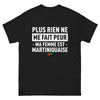 T-shirt Martinique noir - Plus rien ne me fait peur