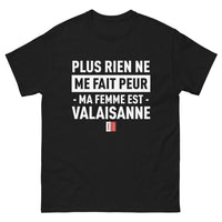 Thumbnail for T-shirt Valais noir - Plus rien ne me fait peur