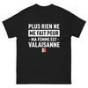 T-shirt Valais noir - Plus rien ne me fait peur