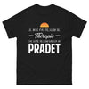 T-shirt Pradet noir - Je n'ai pas besoin de thérapie