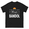 T-shirt Bandol noir - Je n'ai pas besoin de thérapie