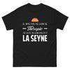 T-shirt Seyne-sur-Mer noir - Pas besoin de thérapie, juste y aller