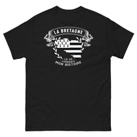 Thumbnail for T-shirt Bretagne noir - Là où commence mon histoire