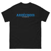 T-shirt Ardèche noir - Ça se prononce Dieu avec humour