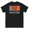 T-shirt Lozérien noir - Liberté Égalité Châtaigne amusant