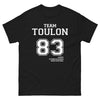 T-shirt Toulon 83 noir - Apéro Terrible Guerrier
